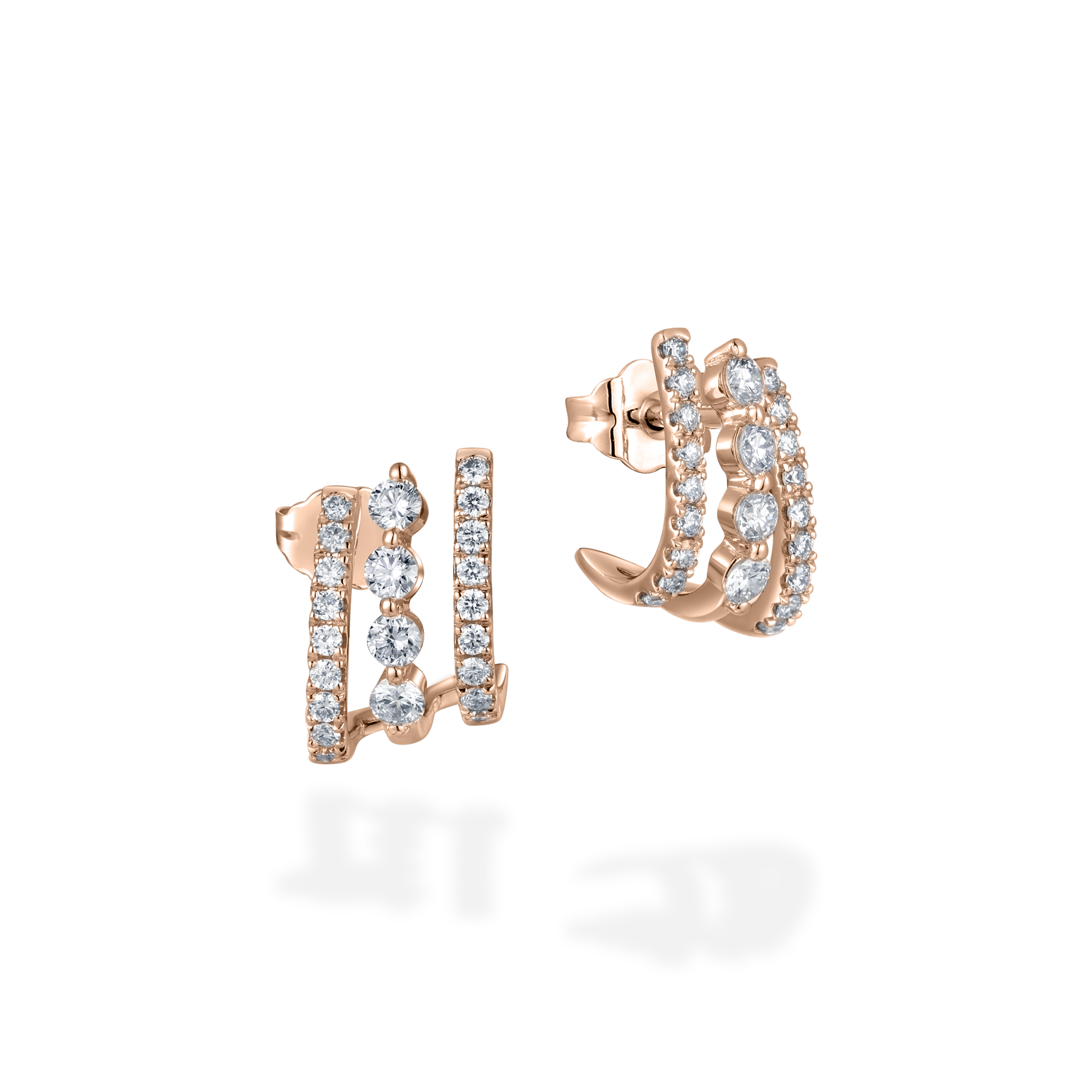 Dressy diamond earrings